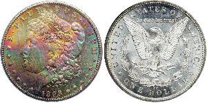 1 Доллар США (1776 - ) Серебро 