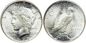 1 Доллар США (1776 - ) Серебро 