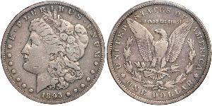 1 Доллар США (1776 - ) Серебро 
