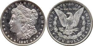 1 Доллар США (1776 - ) Серебро 