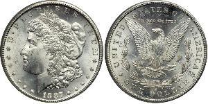 1 Доллар США (1776 - ) Серебро 