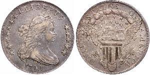 1 Доллар США (1776 - ) Серебро Anne Willing Bingham (1764-1801)