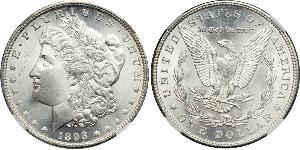 1 Доллар США (1776 - ) Серебро 