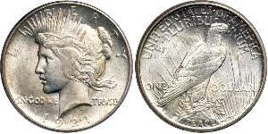 1 Доллар США (1776 - ) Серебро 