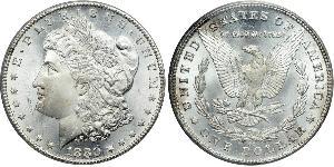 1 Доллар США (1776 - ) Серебро 