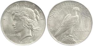1 Доллар США (1776 - ) Серебро 