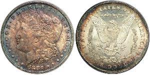 1 Доллар США (1776 - ) Серебро 
