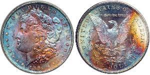 1 Доллар США (1776 - ) Серебро 