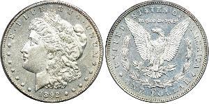 1 Доллар США (1776 - ) Серебро 