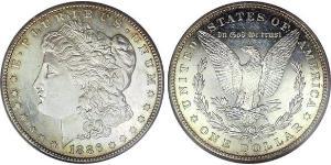 1 Доллар США (1776 - ) Серебро 