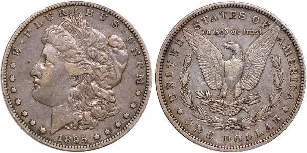 1 Доллар США (1776 - ) Серебро 
