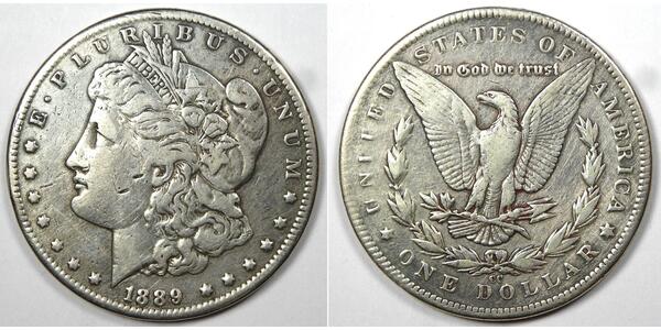 1 Доллар США (1776 - ) Серебро 