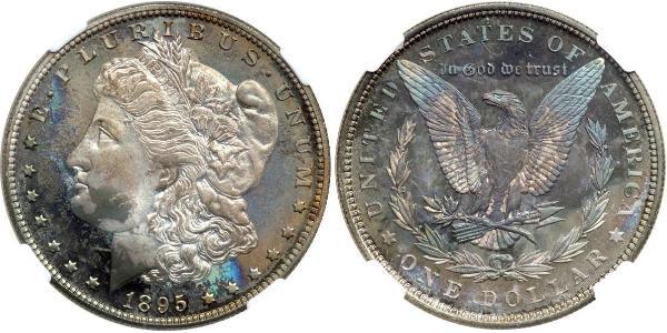 1 Доллар США (1776 - ) Серебро 