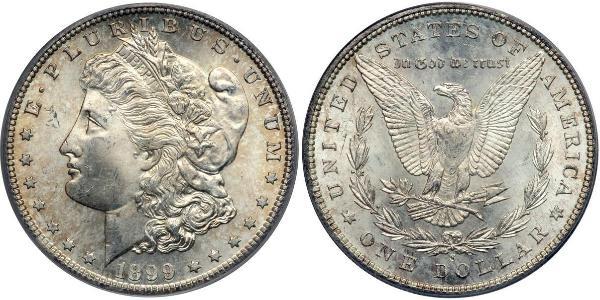 1 Доллар США (1776 - ) Серебро 