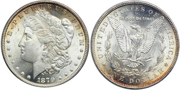 1 Доллар США (1776 - ) Серебро 