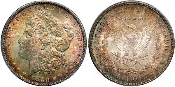 1 Доллар США (1776 - ) Серебро 