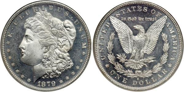 1 Доллар США (1776 - ) Серебро 