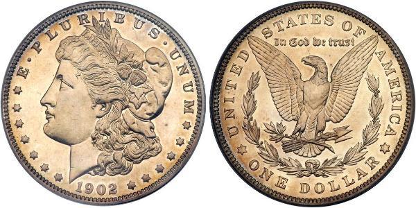 1 Доллар США (1776 - ) Серебро 