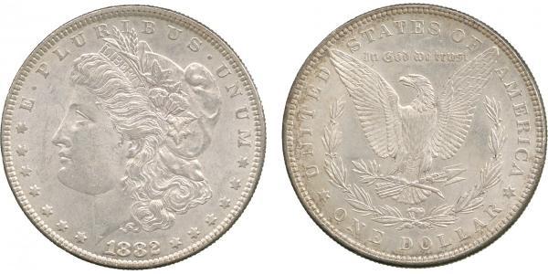 1 Доллар США (1776 - ) Серебро 