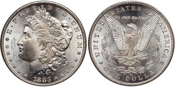 1 Доллар США (1776 - ) Серебро 
