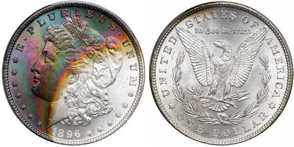 1 Доллар США (1776 - ) Серебро 