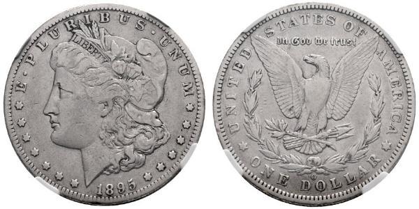 1 Доллар США (1776 - ) Серебро 
