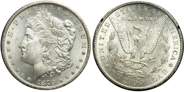 1 Доллар США (1776 - ) Серебро 