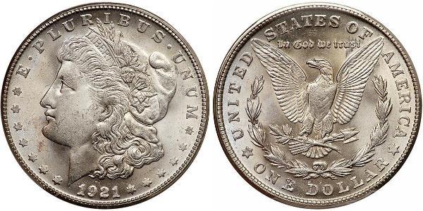1 Доллар США (1776 - ) Серебро 
