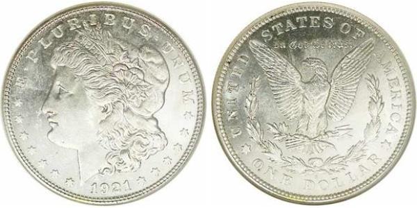 1 Доллар США (1776 - ) Серебро 