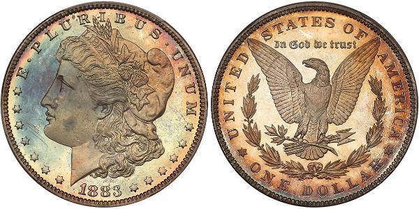 1 Доллар США (1776 - ) Серебро 
