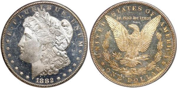 1 Доллар США (1776 - ) Серебро 
