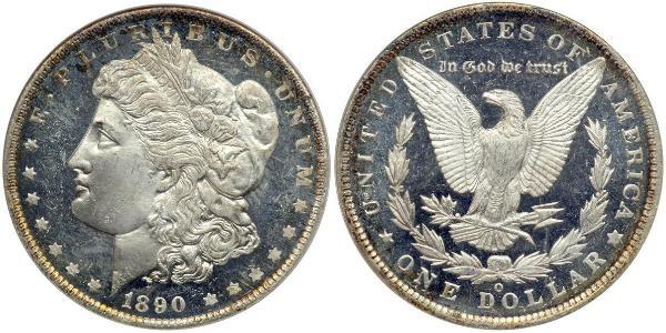1 Доллар США (1776 - ) Серебро 