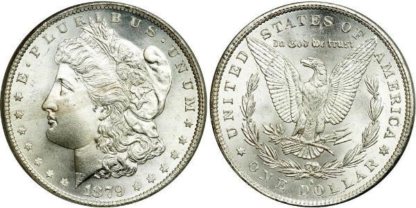 1 Доллар США (1776 - ) Серебро 