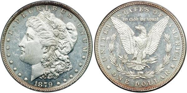 1 Доллар США (1776 - ) Серебро 
