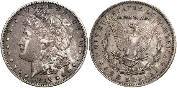 1 Доллар США (1776 - ) Серебро 