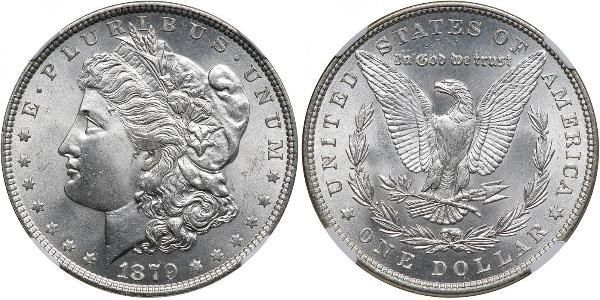 1 Доллар США (1776 - ) Серебро 