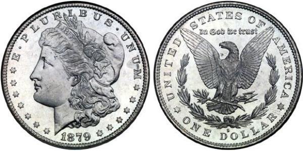 1 Доллар США (1776 - ) Серебро 