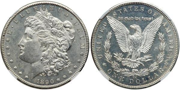 1 Доллар США (1776 - ) Серебро 