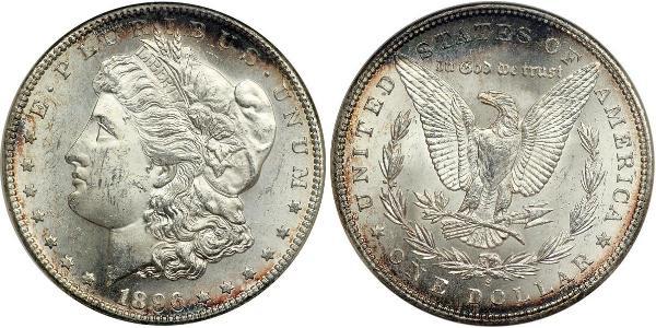 1 Доллар США (1776 - ) Серебро 
