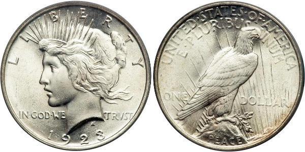 1 Доллар США (1776 - ) Серебро 