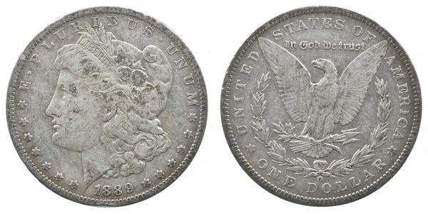 1 Доллар США (1776 - ) Серебро 