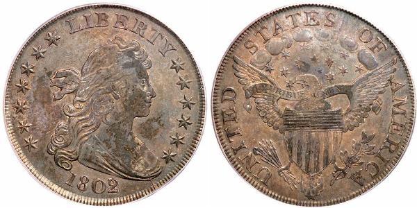 1 Доллар США (1776 - ) Серебро Anne Willing Bingham (1764-1801)
