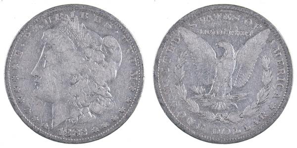 1 Доллар США (1776 - ) Серебро 