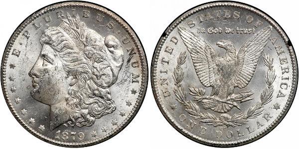 1 Доллар США (1776 - ) Серебро 