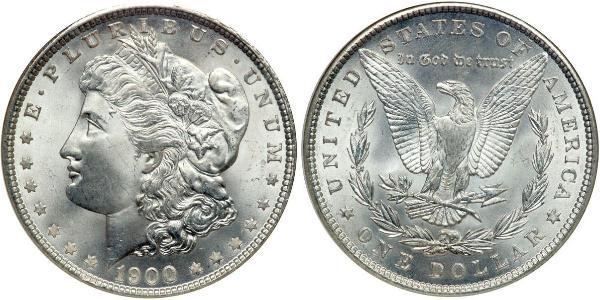 1 Доллар США (1776 - ) Серебро 