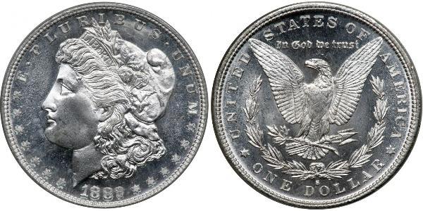 1 Доллар США (1776 - ) Серебро 