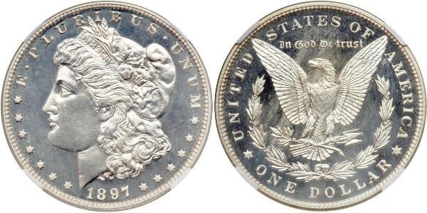 1 Доллар США (1776 - ) Серебро 