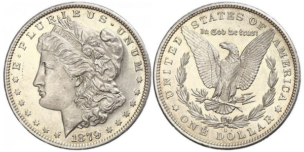 1 Доллар США (1776 - ) Серебро 