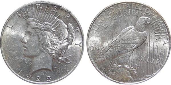 1 Доллар США (1776 - ) Серебро 