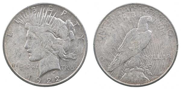 1 Доллар США (1776 - ) Серебро 